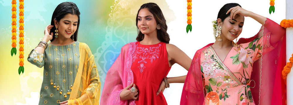 Enjoy the Beauty of Krishna Janmashtami with Gorgeous Suit Sets