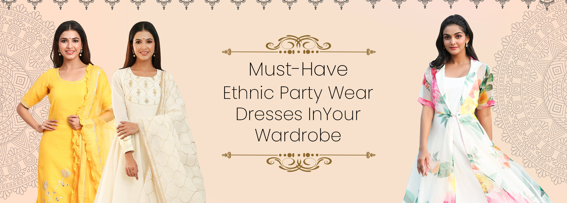Buy Party Wear Dresses | Mehendi Georgette Embroidery Party wear dresses  for women – Gunj Fashion