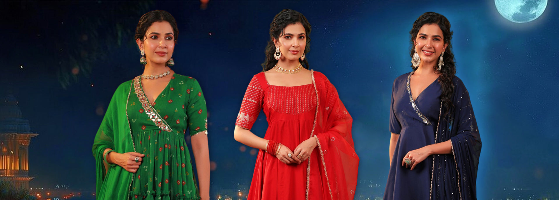 Karwa Chauth 2024: Elegant festive dress and suit sets