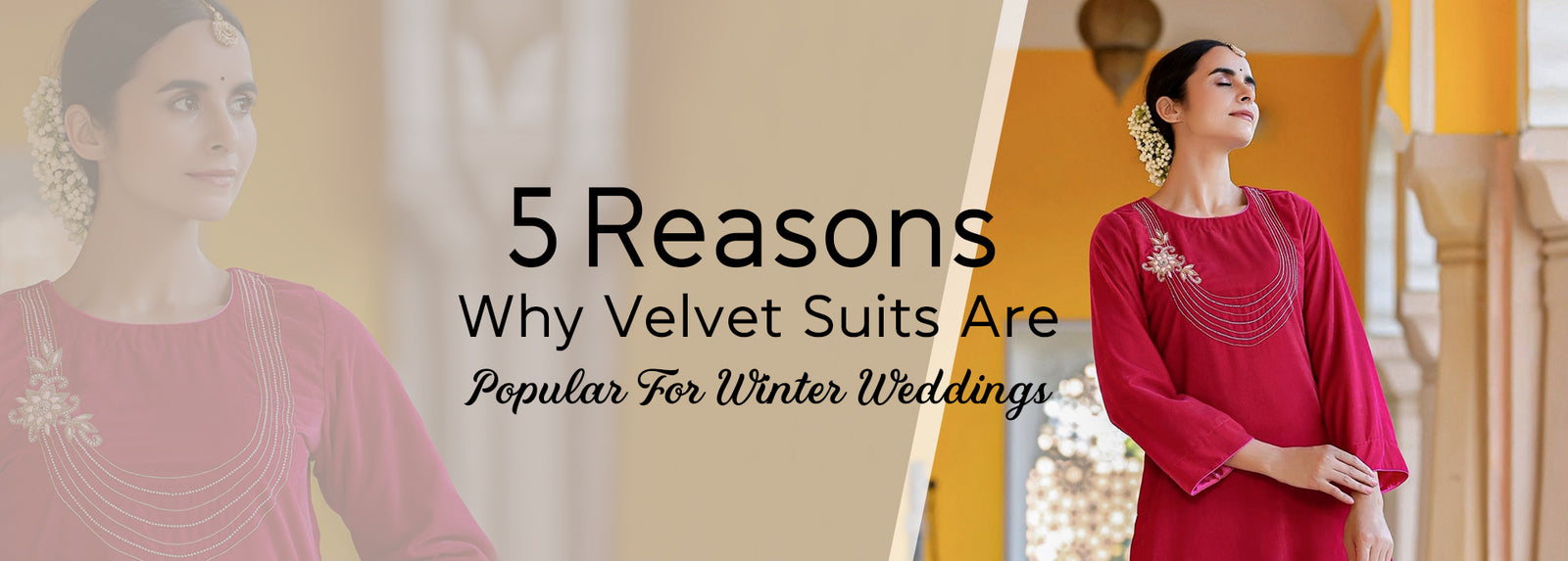 Velvet Winter Suits 