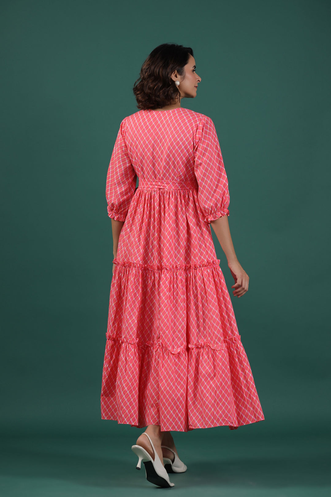 ankle length cotton dresses Blue Floral Cotton Sleeveless Maxi Dress - All Dresses