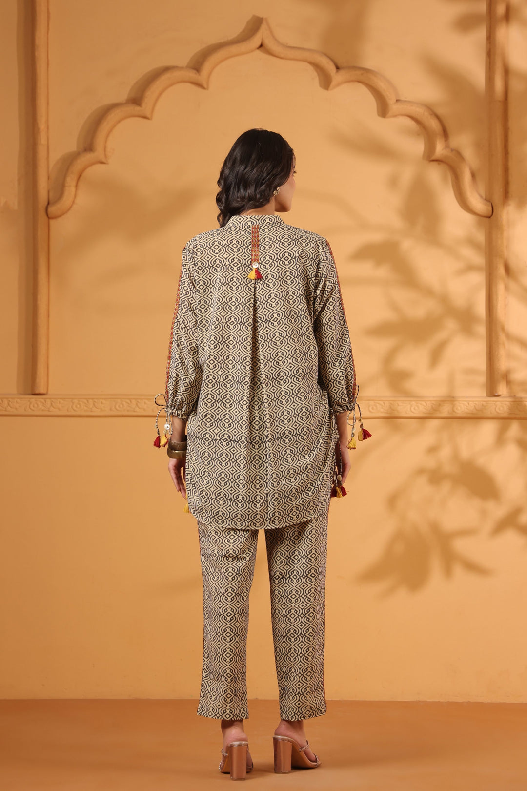 Vijaya Block Printed Coord Set