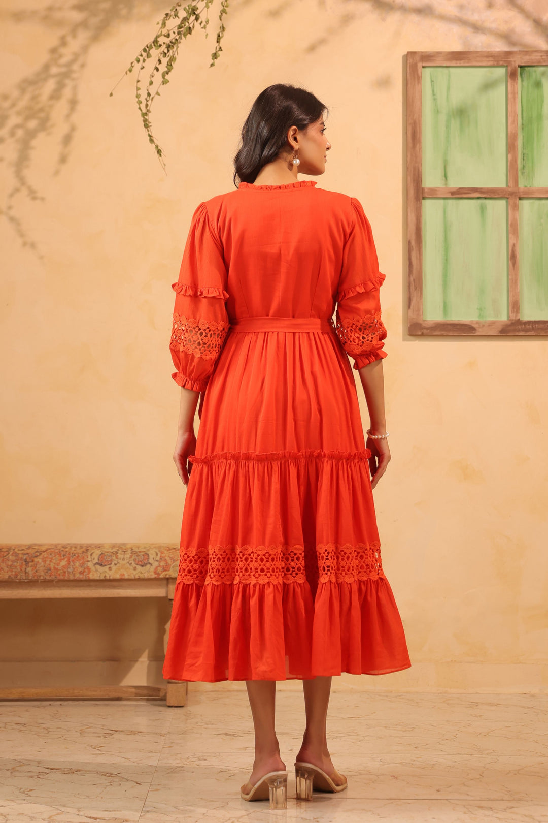 Sienna Flared Tiered Dress