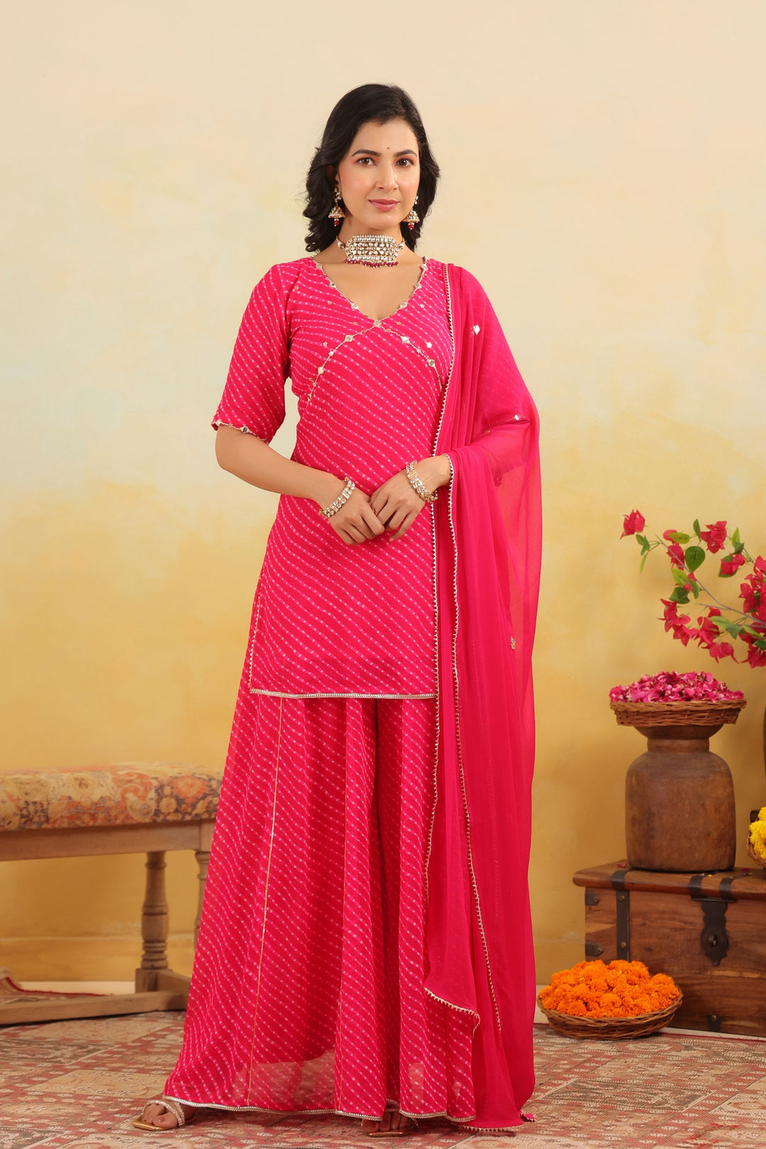 Explore Our Gorgeous Ethnic Pink Dresses for Women - Gillori Explore Our Gorgeous Ethnic Pink Dresses for Women - Gillori