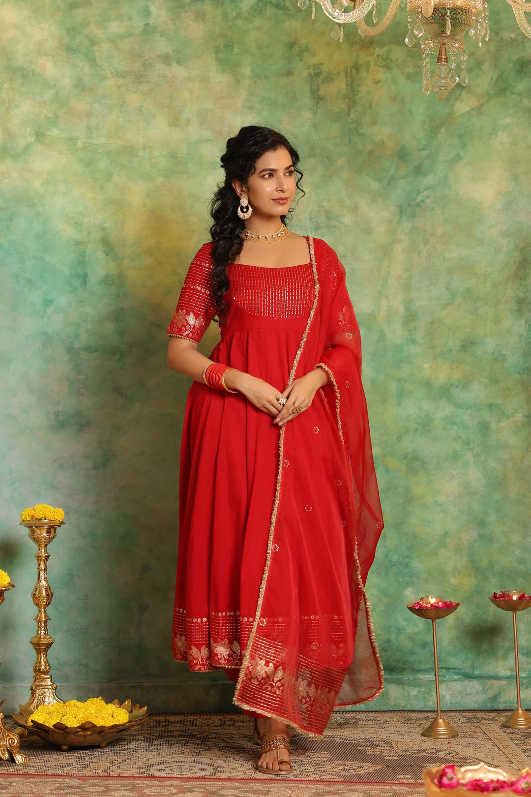 Devki Anarkali Suit Set