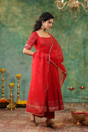 Devki Anarkali Suit Set