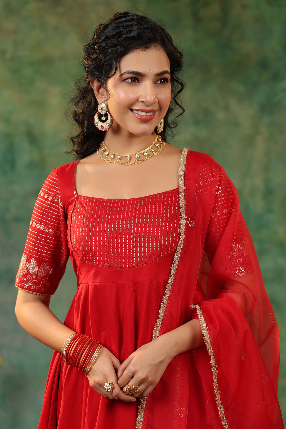 Devki Anarkali Suit Set