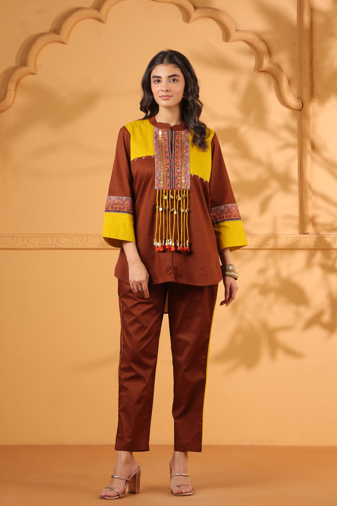 Boho Embellished Co-Ord Set