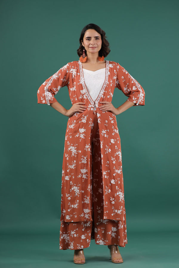 Daisy Jacket Style Co-ord Set