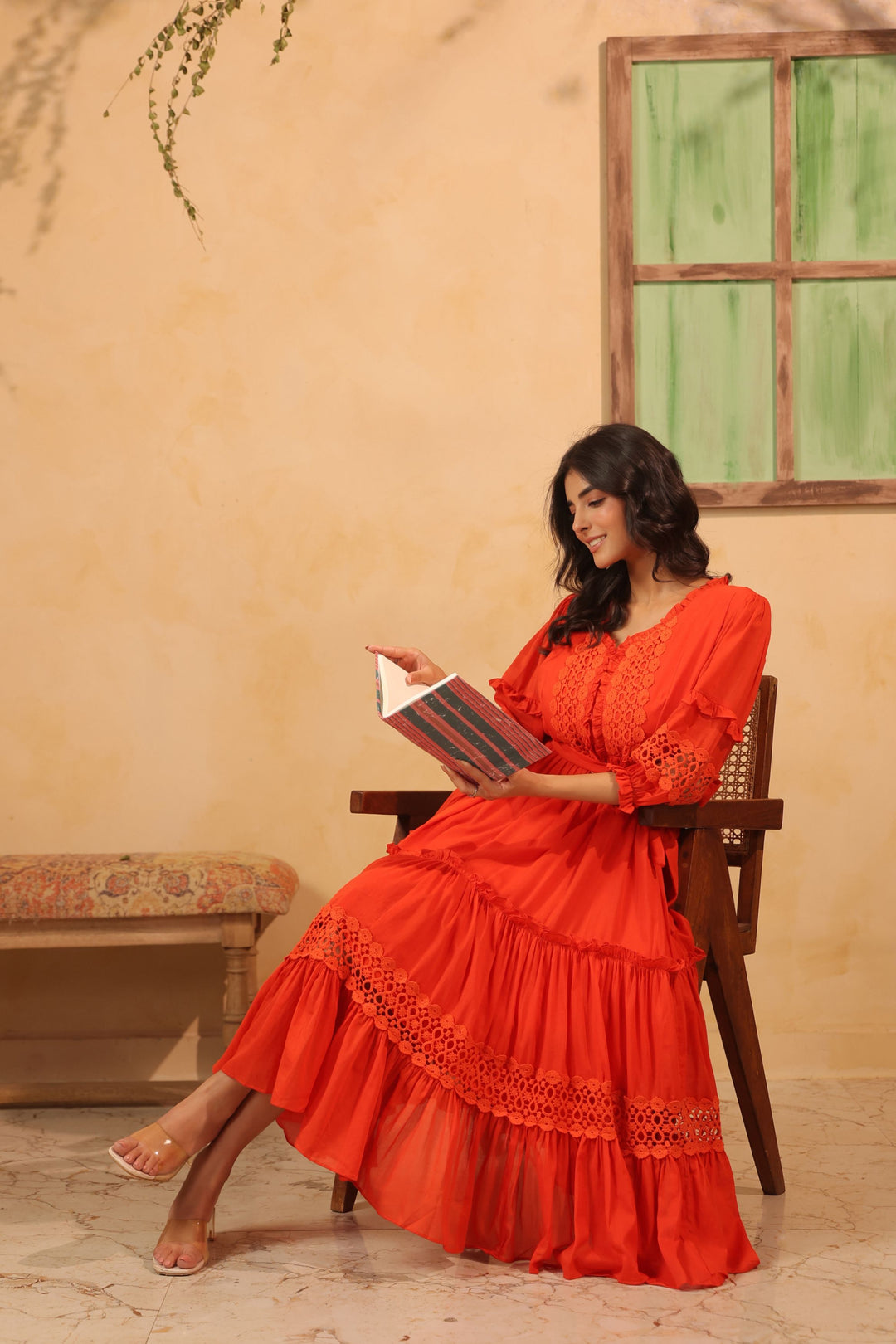 Sienna Flared Tiered Dress