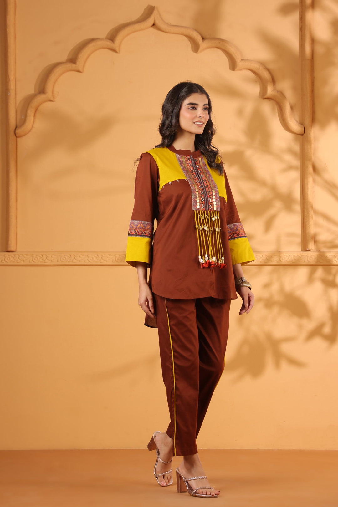 Boho Embellished Co-Ord Set