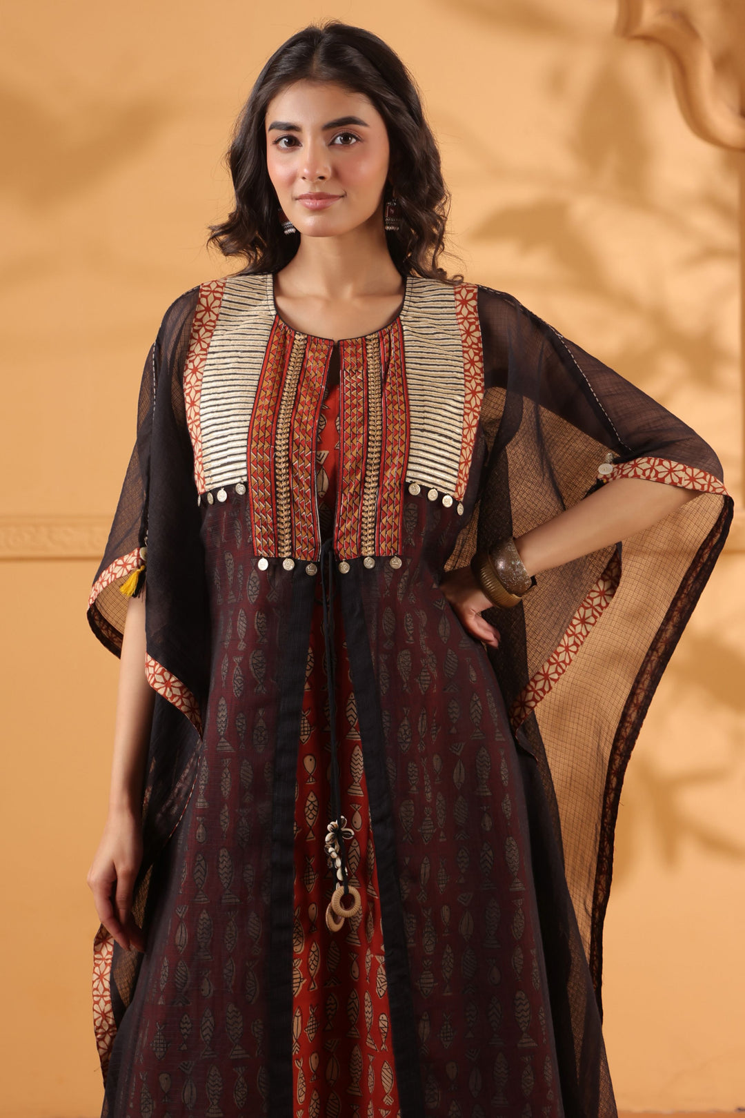 Jantar Mantar Jacket Style Coord Set