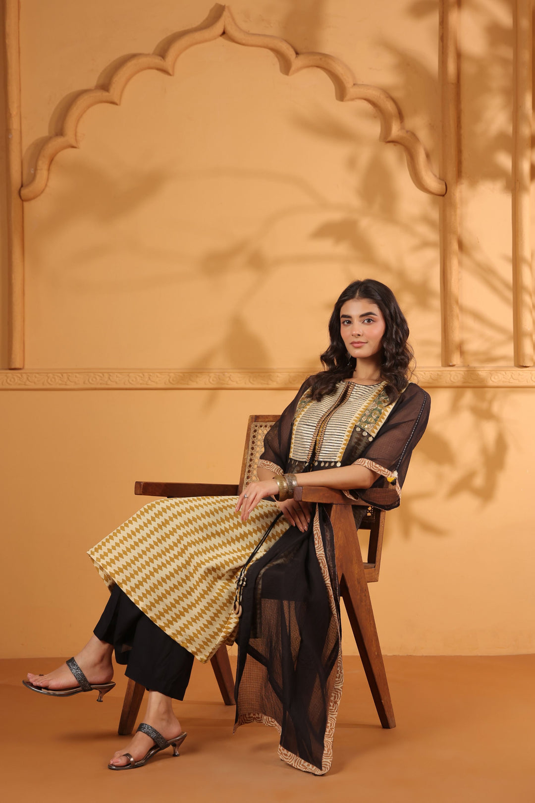 Gulabi Nagri Jacket Style Coord Set