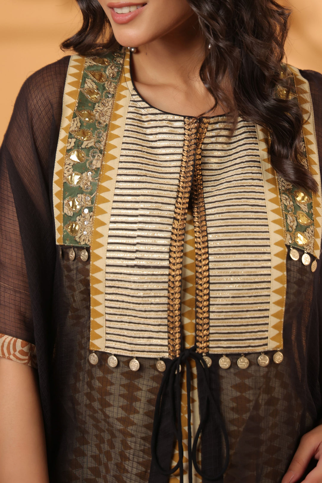 Gulabi Nagri Jacket Style Coord Set