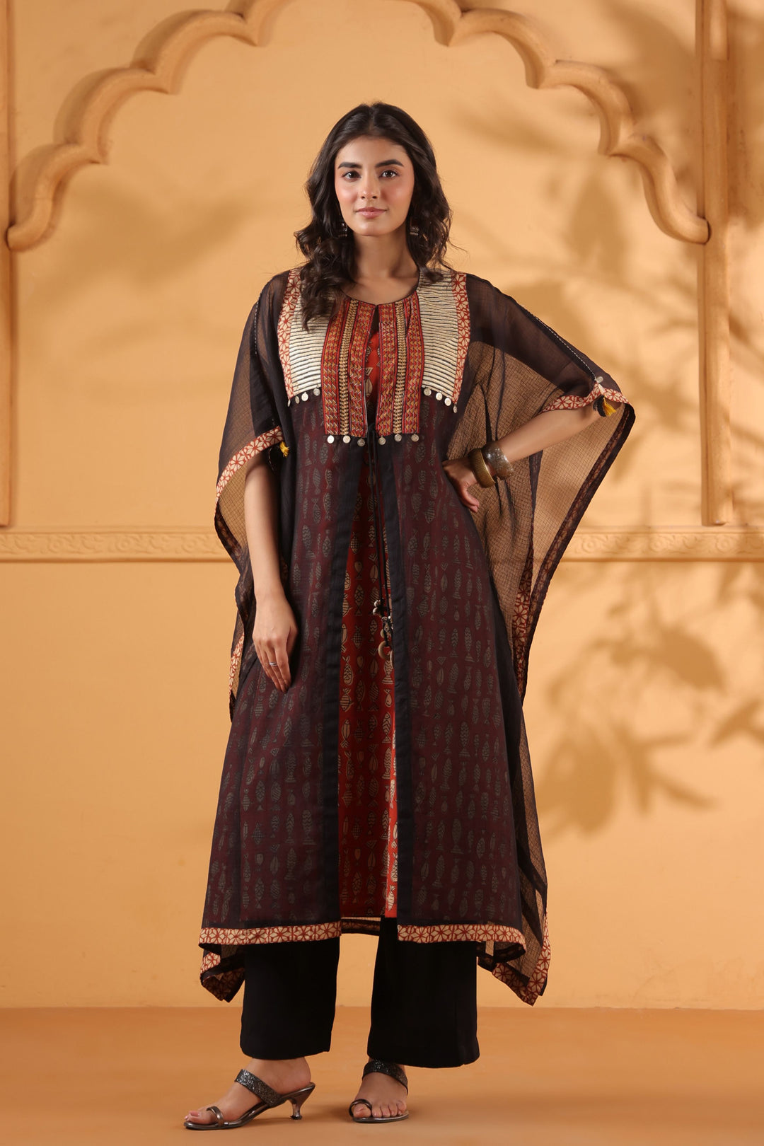 Jantar Mantar Jacket Style Coord Set