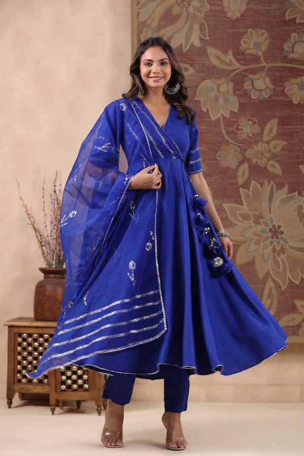 Jashn Hand-block Printed Suit Set