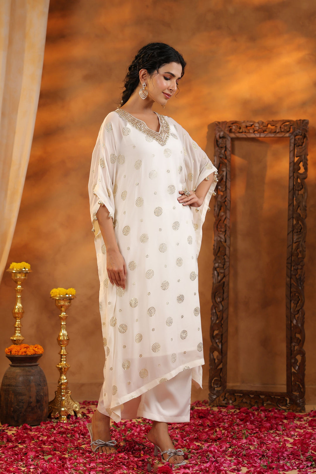 Shubha Georgette Kaftan Set