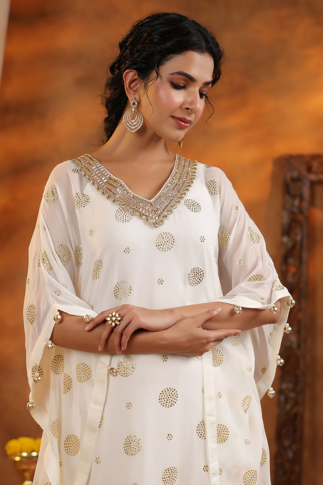 Shubha Georgette Kaftan Set