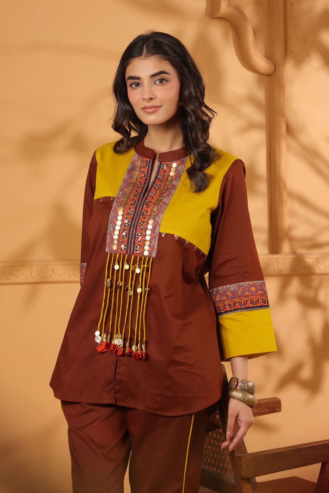 Boho Embellished Co-Ord Set