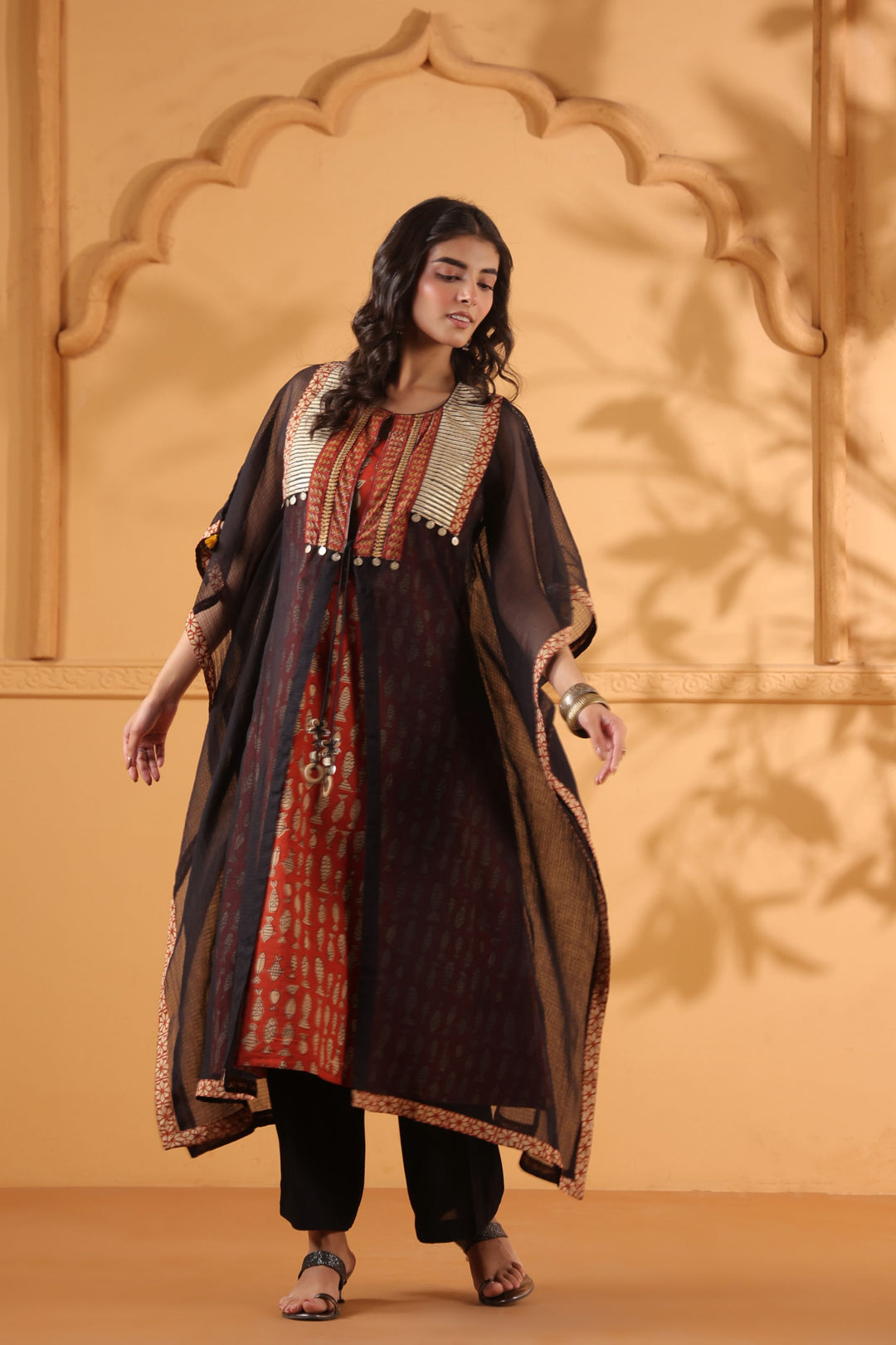 Jantar Mantar Jacket Style Coord Set