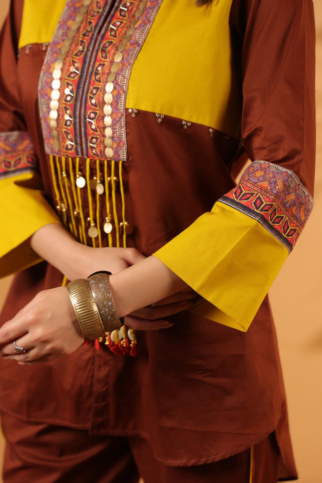 Boho Embellished Co-Ord Set