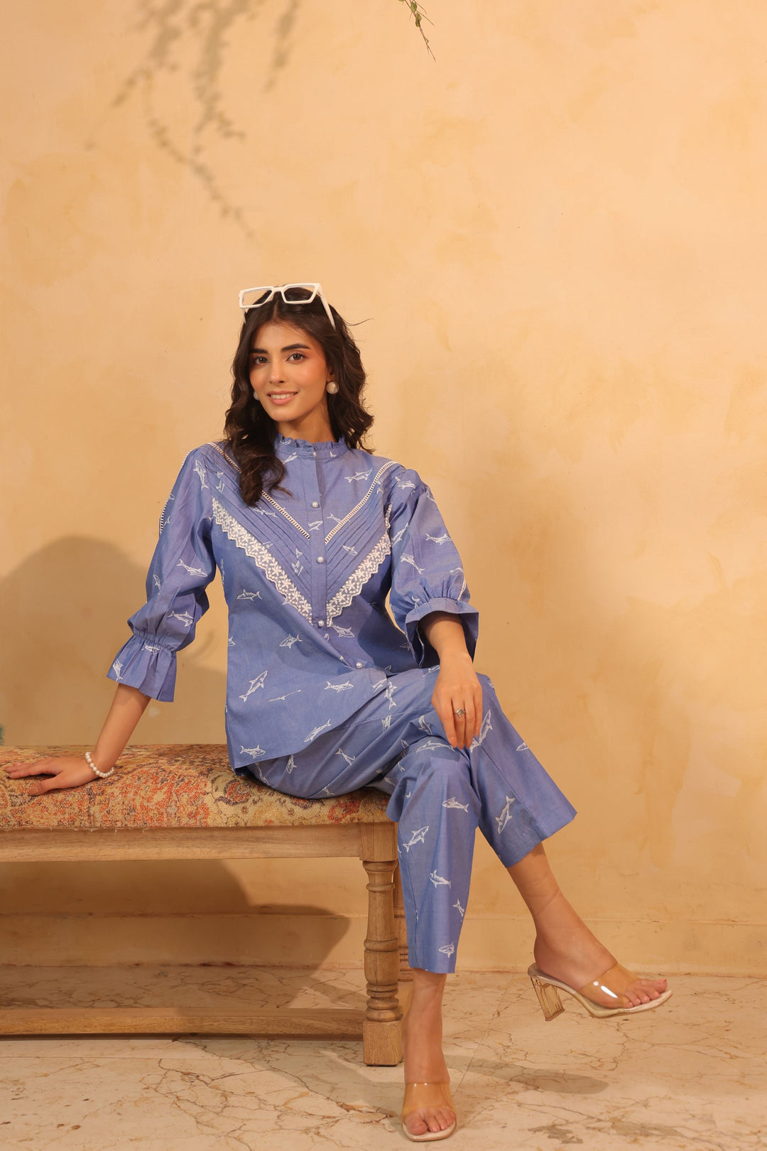 Marina Denim Co-ord Set