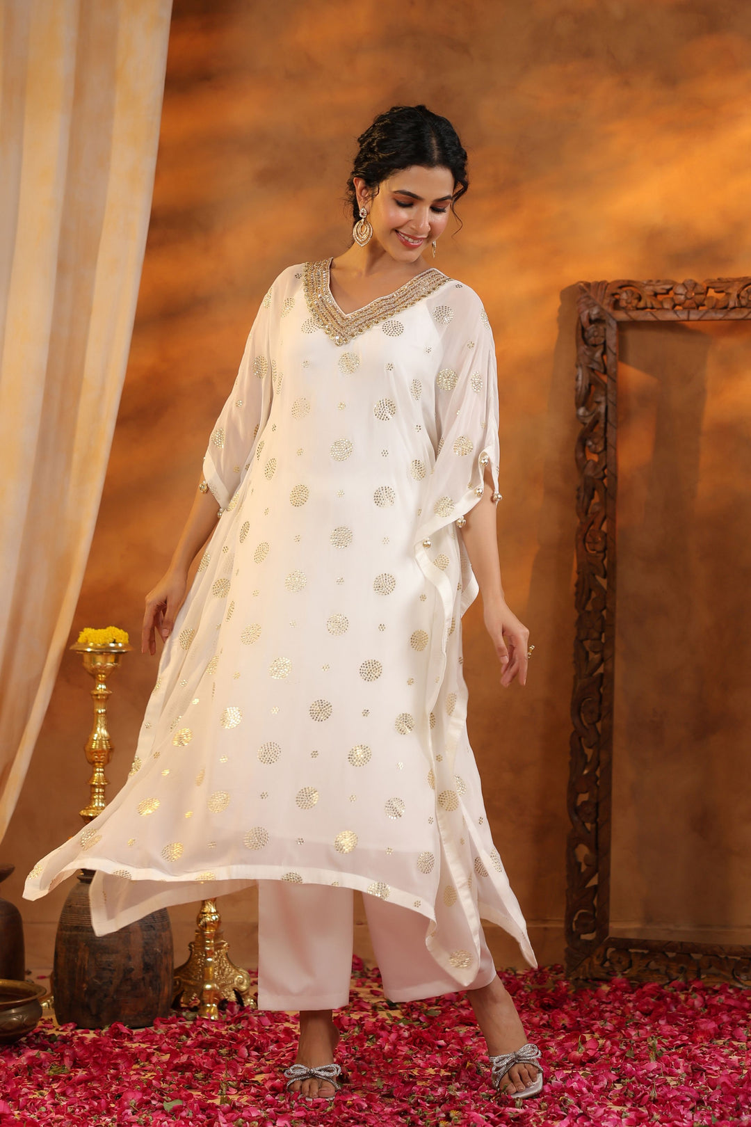 Shubha Georgette Kaftan Set