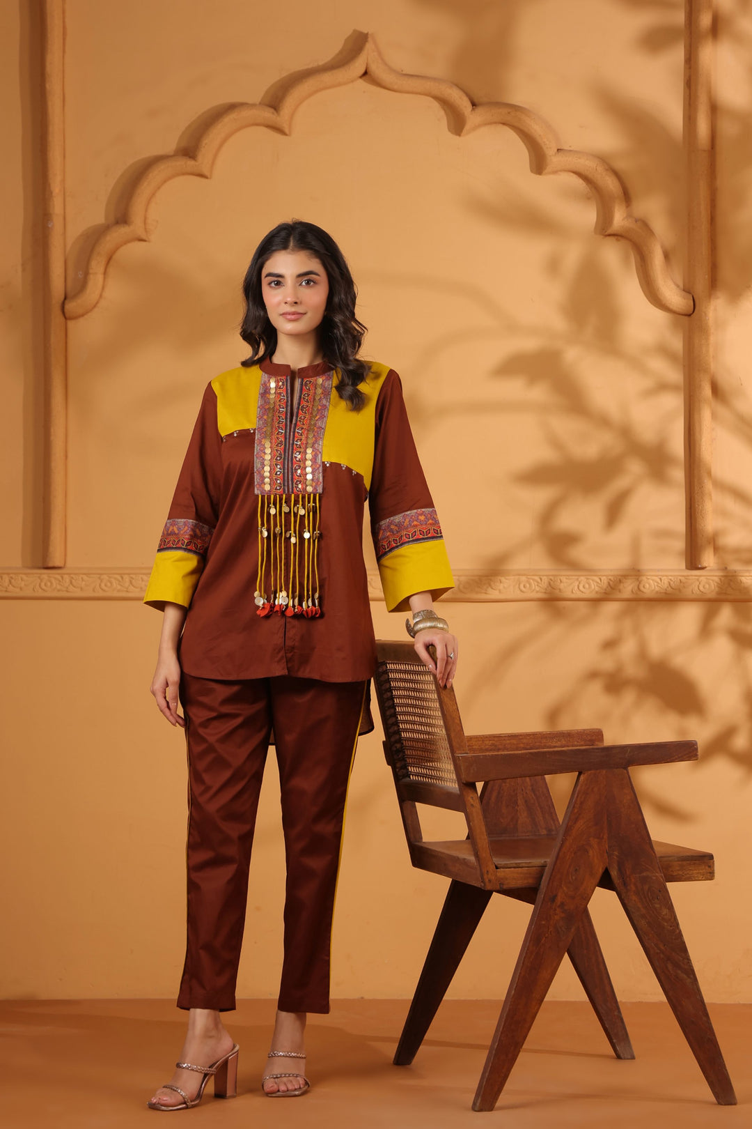 Boho Embellished Co-Ord Set