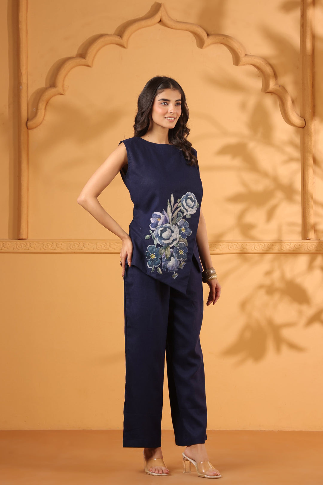 Flora Linen Co Ord Set