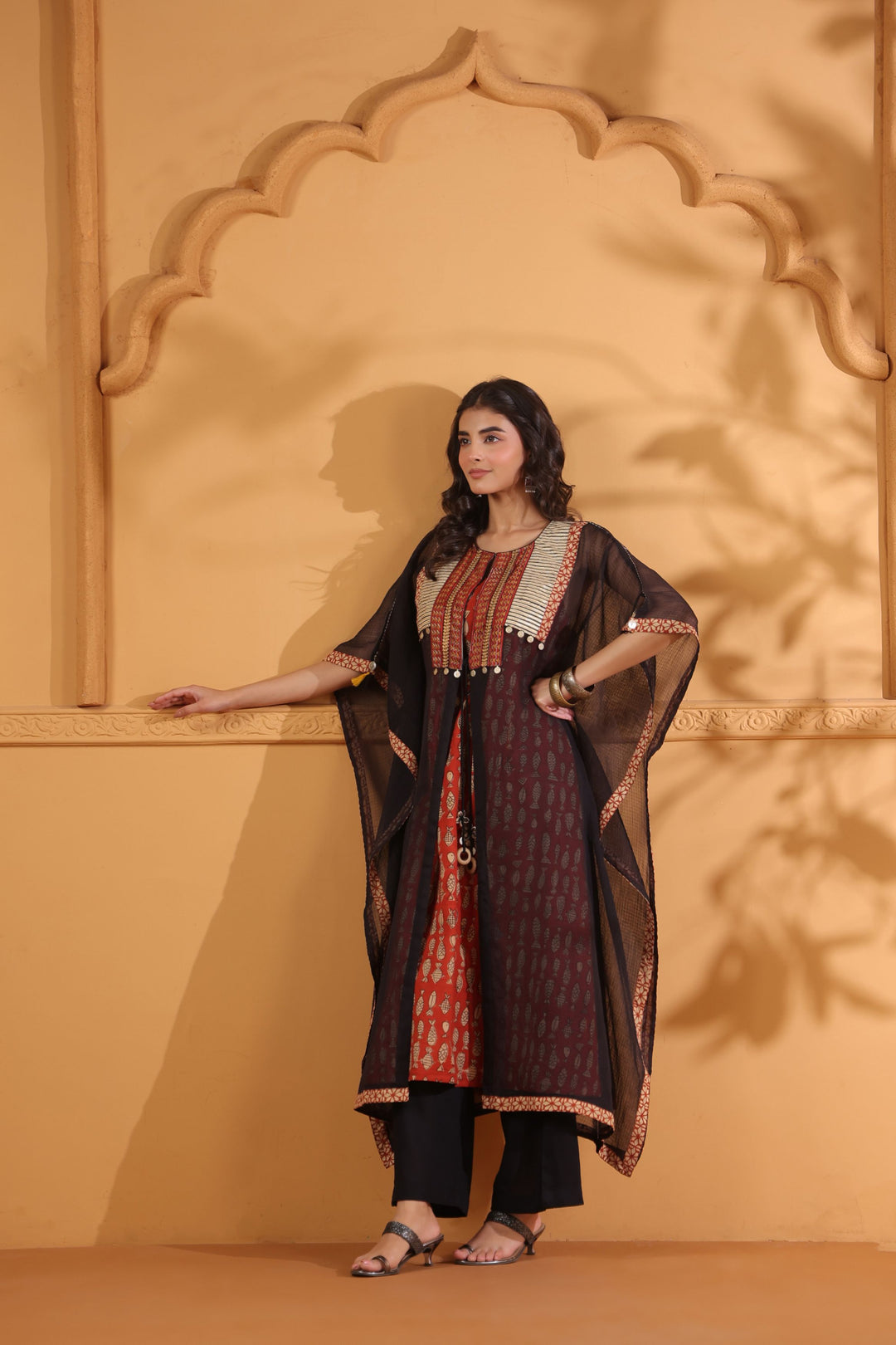 Jantar Mantar Jacket Style Coord Set
