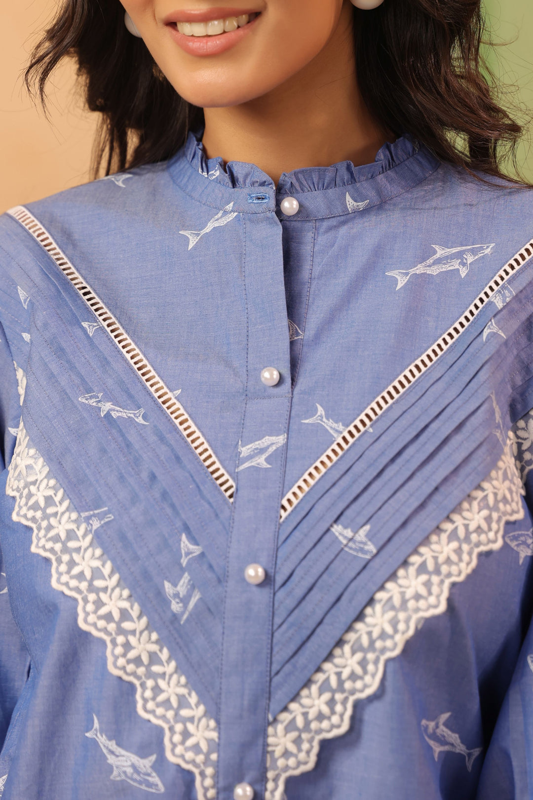 Marina Denim Co-ord Set