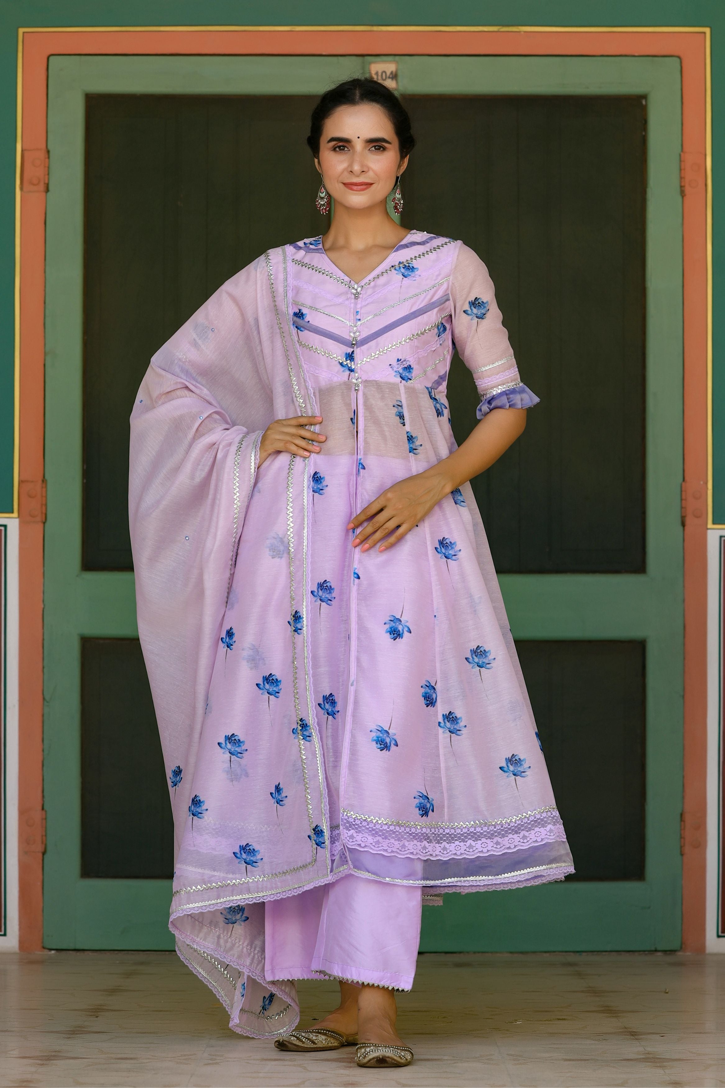 Alkaram Spring Summer Lawn | SS-12-23-3-Lilac (SS-4533) - Pakistani Suit -  Buy Online