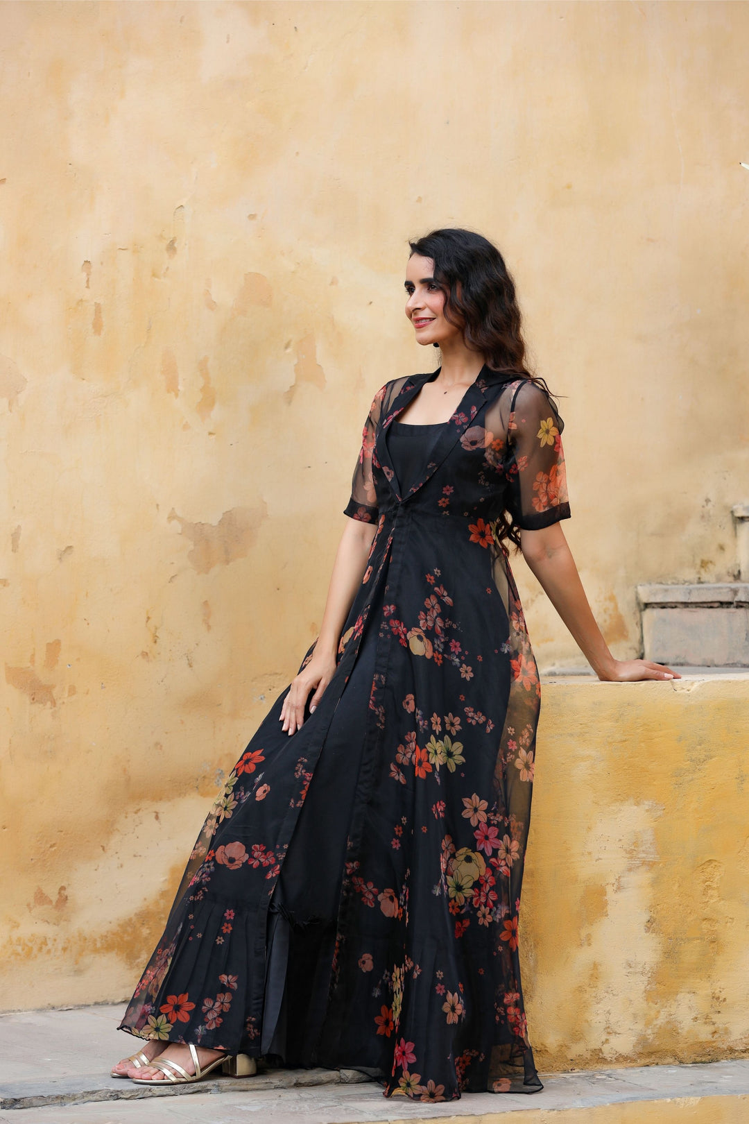 Sophisticated Dazzle Black Evening Dress Gillori Sophisticated Dazzle Black Evening Dress Gillori