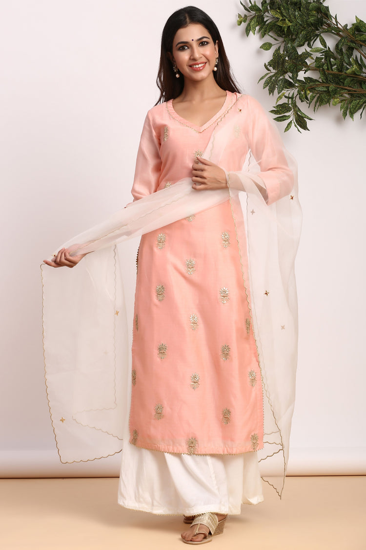 Gillori Chanderi Suit set for women