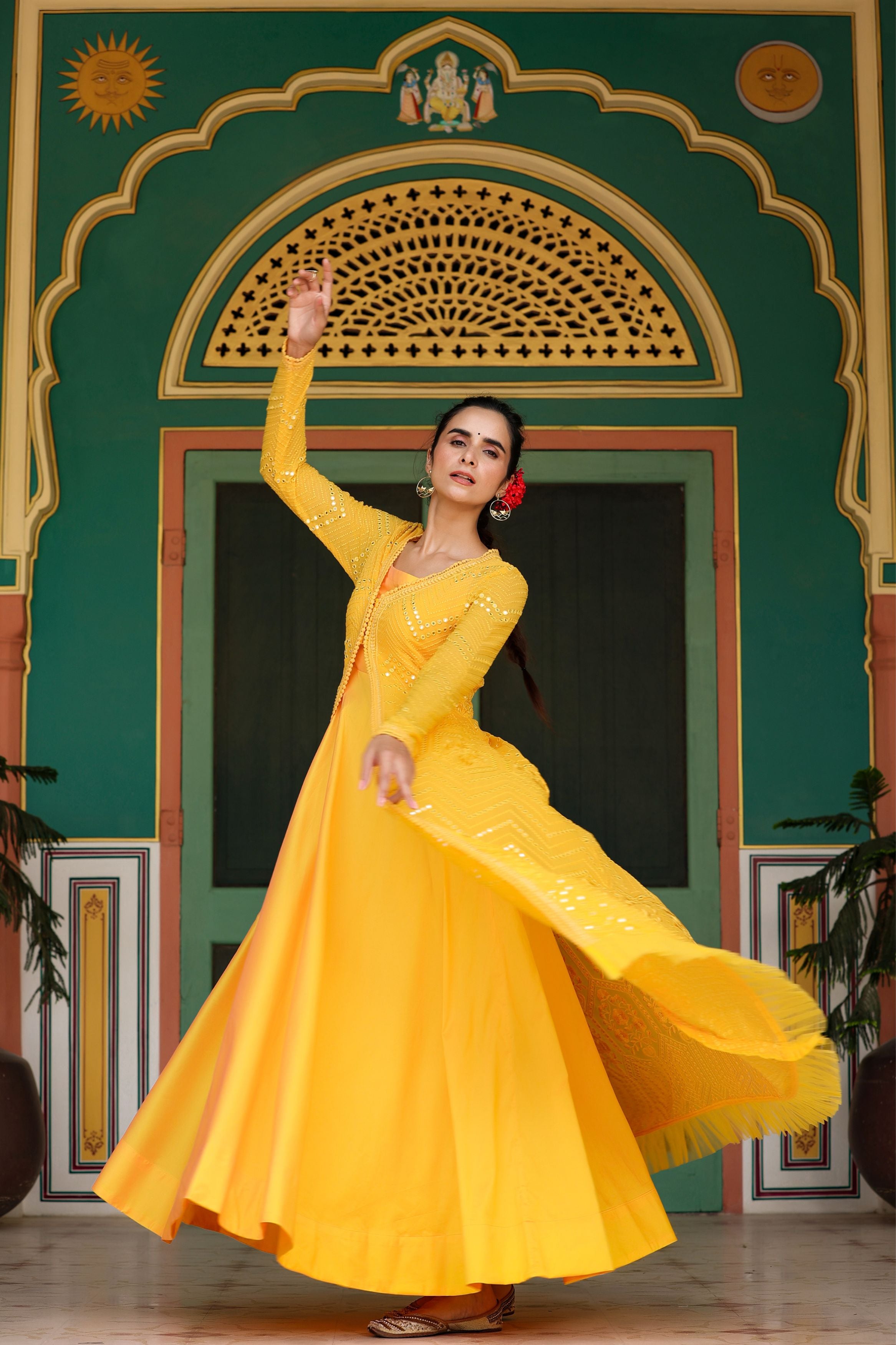 Discover more than 188 yellow designer dress latest