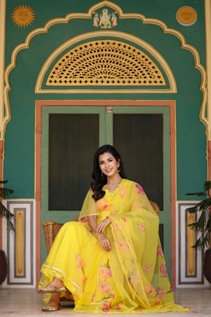 Canary Yellow Suit Set