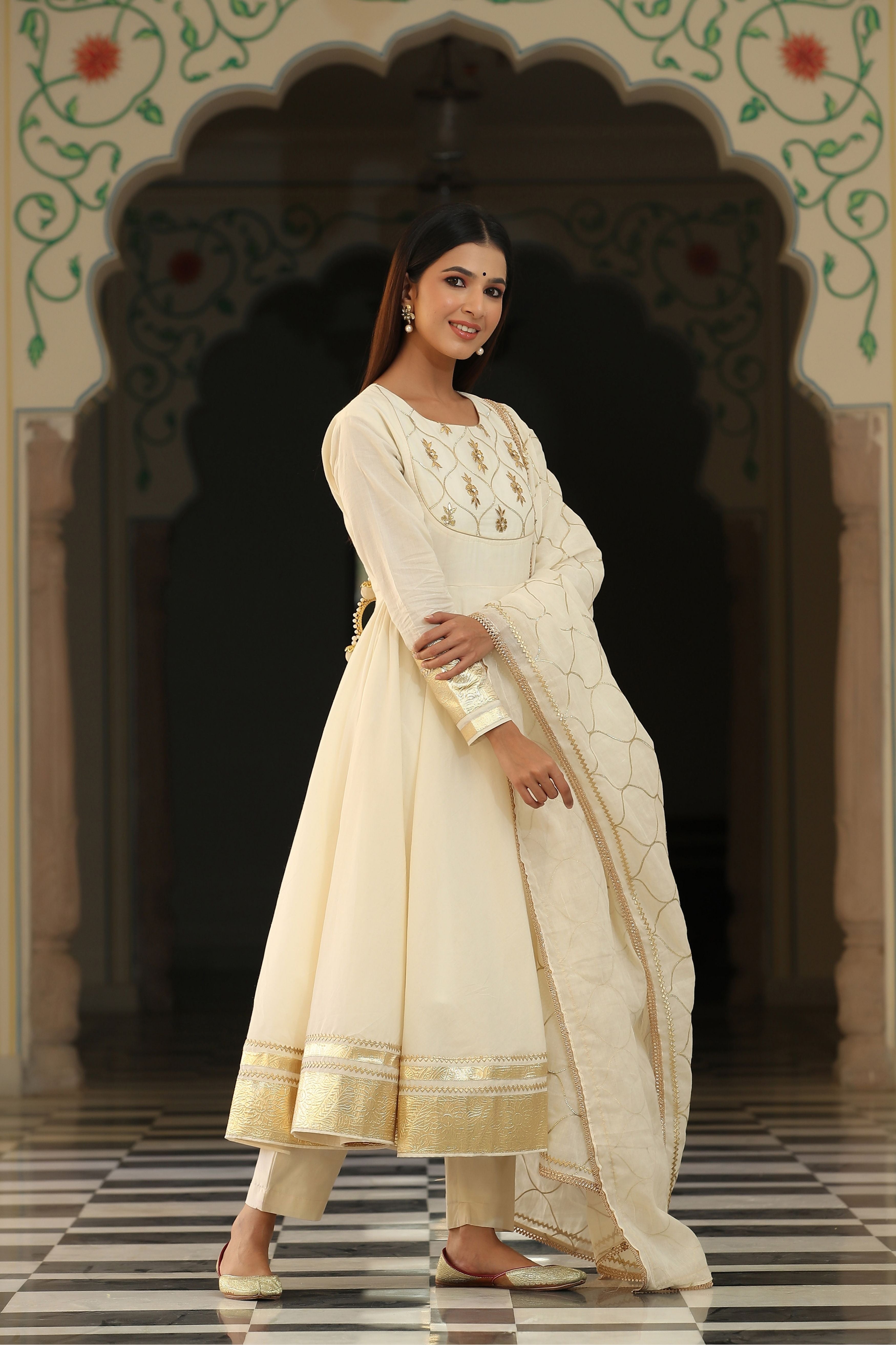 Cosmos Aayra Exclusive 4 Georgette With Fancy Work Stylish Designer Pa